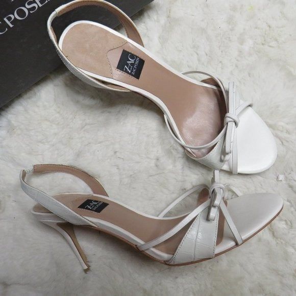 Zac Posen Leather Veronia Sandal‎ sz 9 nib - Picture 1 of 9